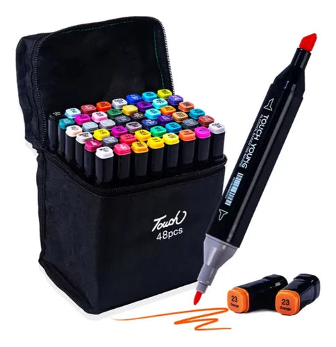 ESTUCHE DE MARCADORES 48 PCS