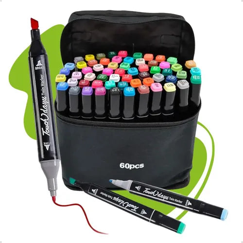 Estuche de marcadores x60 unidades